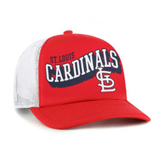 St. Louis Cardinals '47 Meander Foam Trucker Snapback Hat - Red Hats