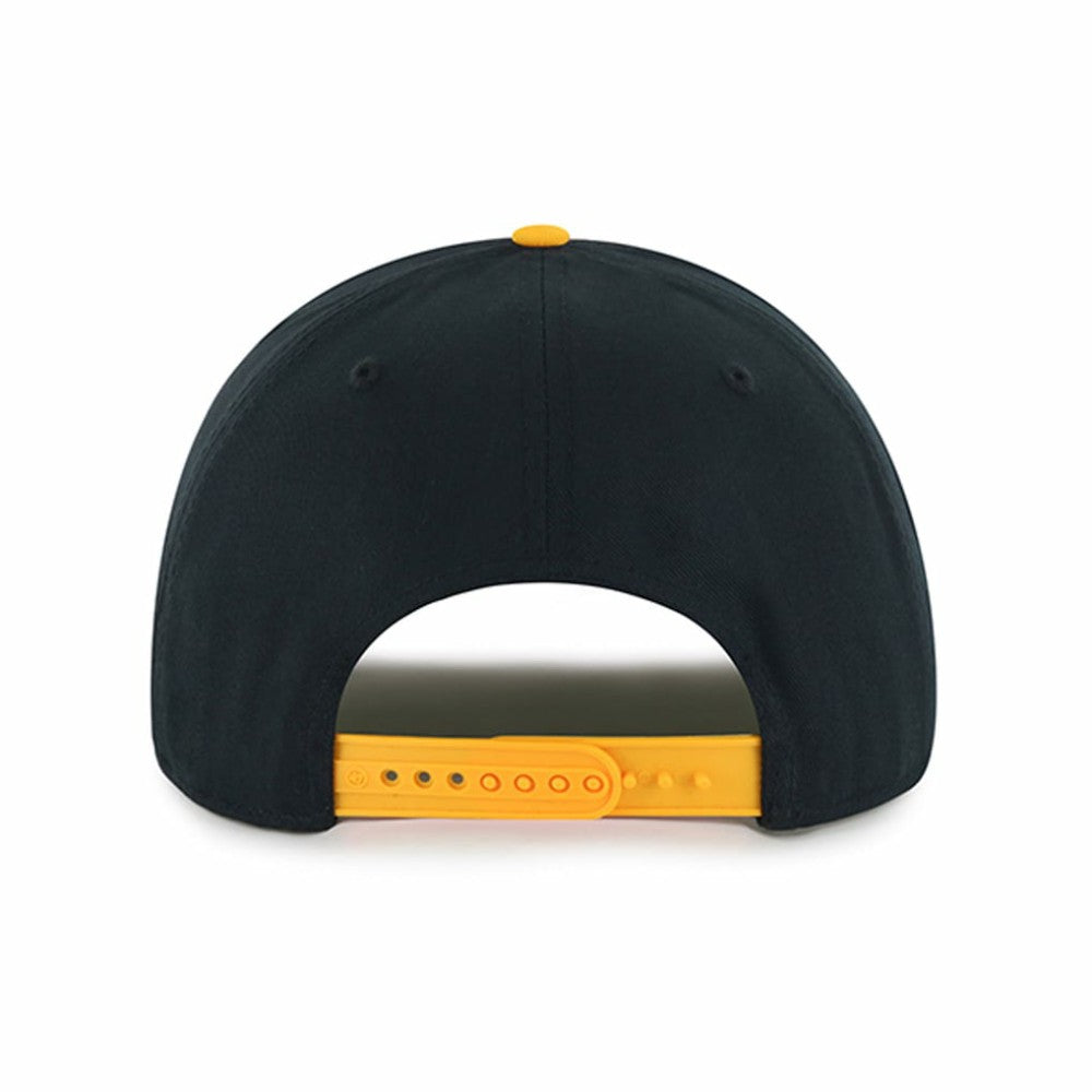 Pittsburgh Pirates '47 Dropshadow Rope Hitch Adjustable Hat - Black Hats