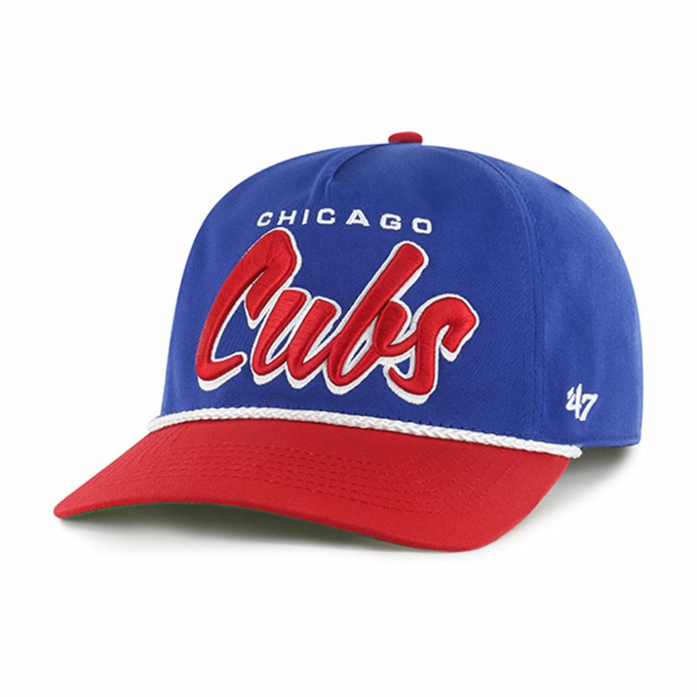 Chicago Cubs '47 Dropshadow Rope Hitch Adjustable Hat - Royal Hats