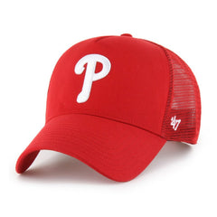 Philadelphia Phillies '47 Ballpark Offside Adjustable Trucker Hat - Red Hats