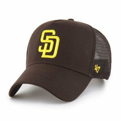 San Diego Padres '47 Ballpark Offside Adjustable Trucker Hat - Brown Hats