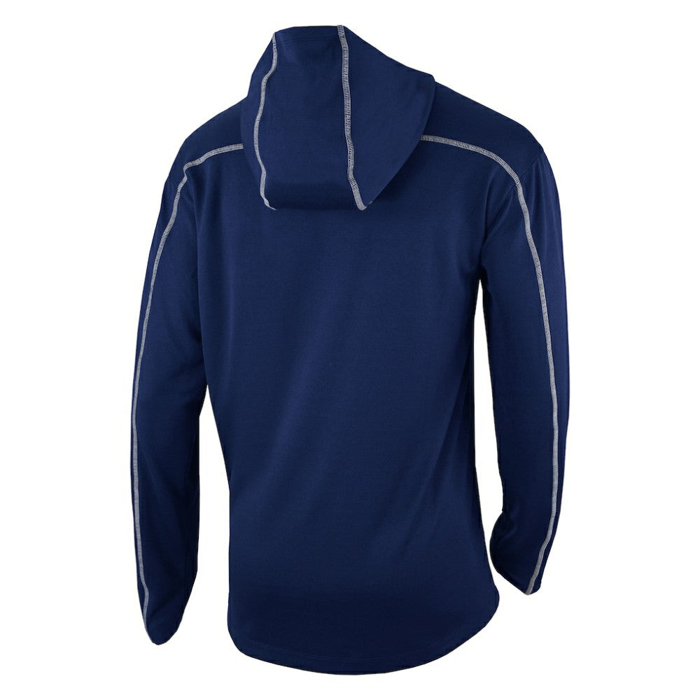 NHL Winnipeg Jets Columbia Shotgun Omni-Wick Pullover Hoodie - Navy
