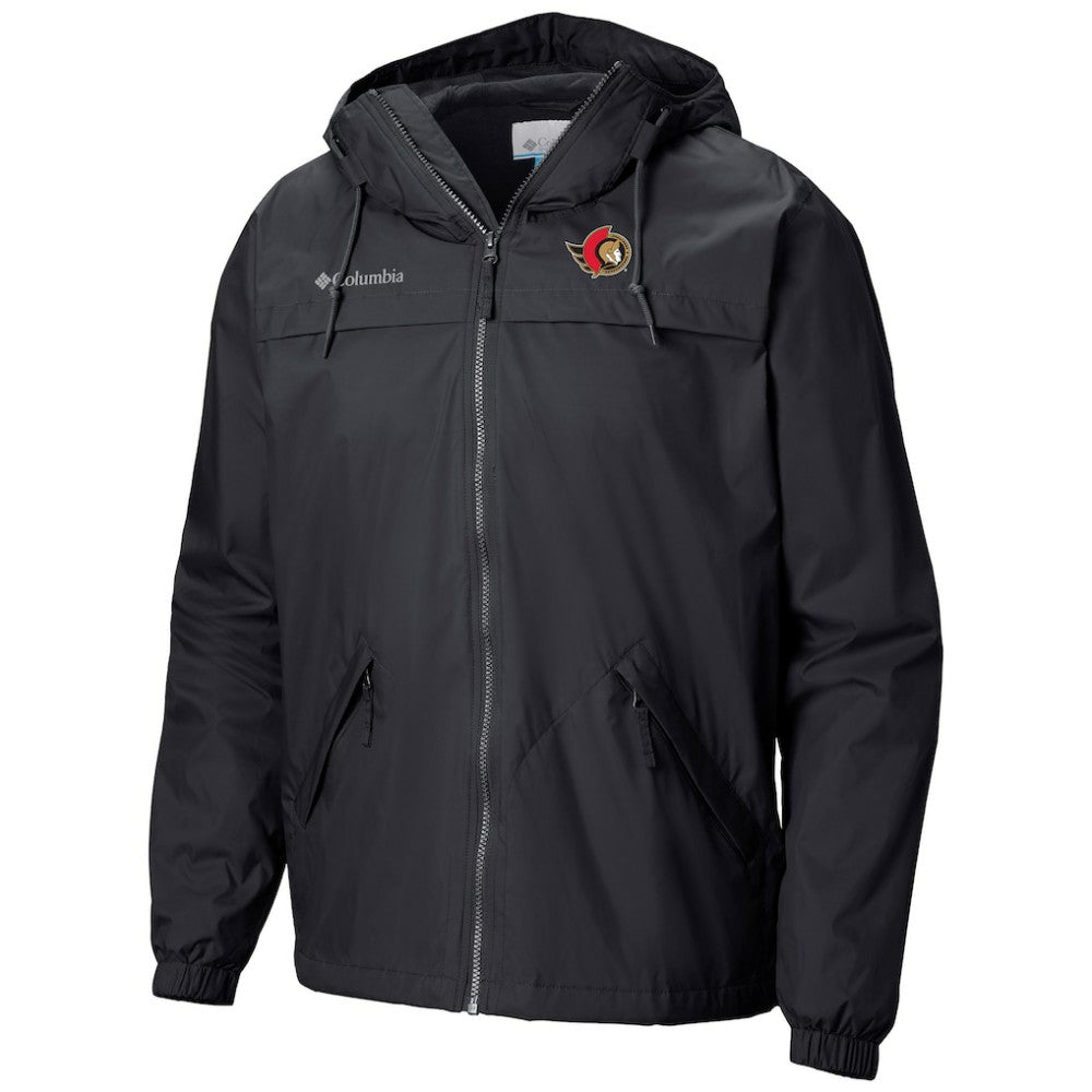 NHL Ottawa Senators Columbia Oroville Creek Lined Full-Zip Jacket - Black
