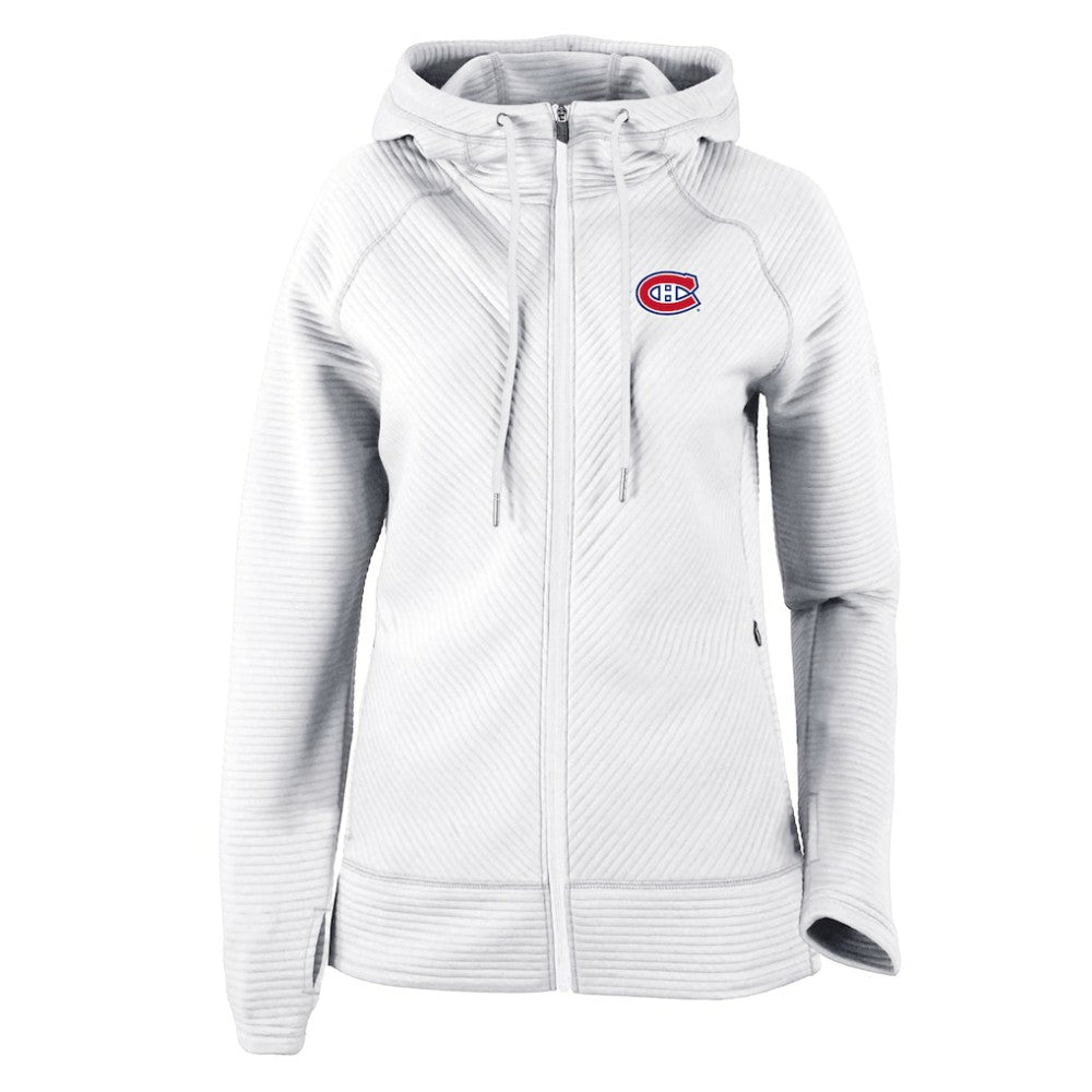 NHL Montreal Canadiens Columbia Omni-Wick Pack It Up Full-Zip Jacket - White