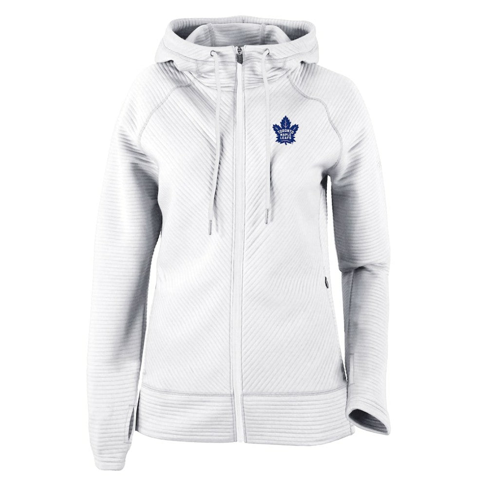 NHL Toronto Maple Leafs Columbia Omni-Wick Pack It Up Full-Zip Jacket - White