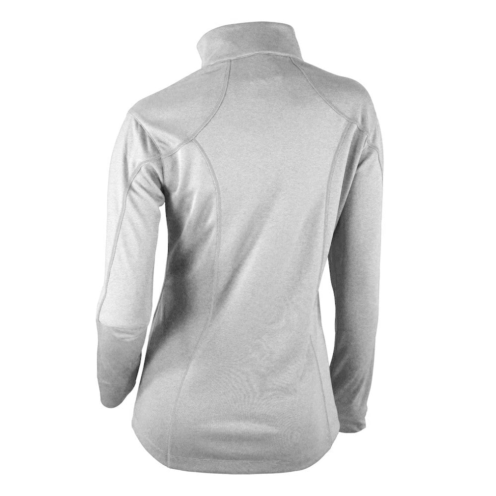 NHL Edmonton Oilers Columbia Women's Omni-Wick Shotgun 2.0 Quarter-Zip Pullover Top - White