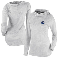 NHL Vancouver Canucks Columbia Women's Omni-Wick Sunday Ball Pullover Hoodie - White