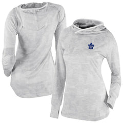 NHL Toronto Maple Leafs Columbia Women's Omni-Wick Sunday Ball Pullover Hoodie - White
