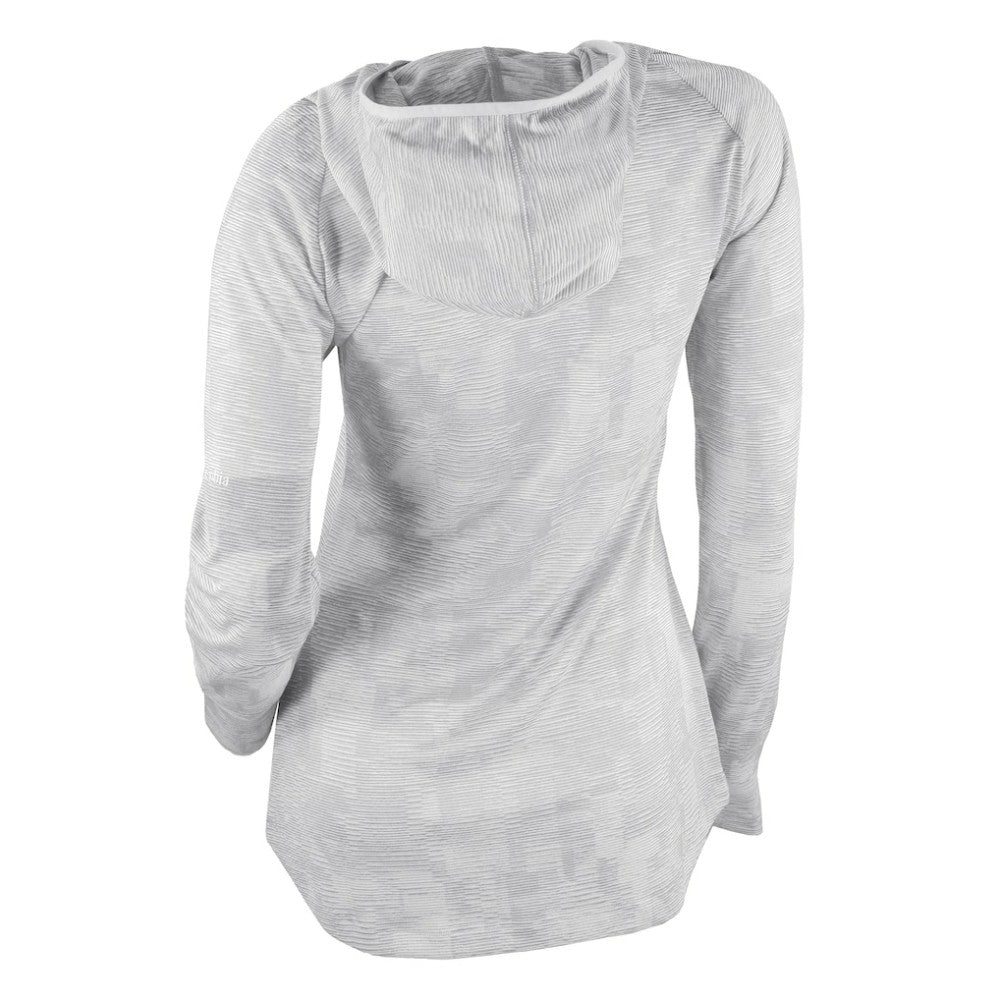 NHL Edmonton Oilers Columbia Women's Omni-Wick Sunday Ball Pullover Hoodie - White