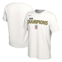 USWNT 2024 Summer Olympics Gold Medal T-Shirt White
