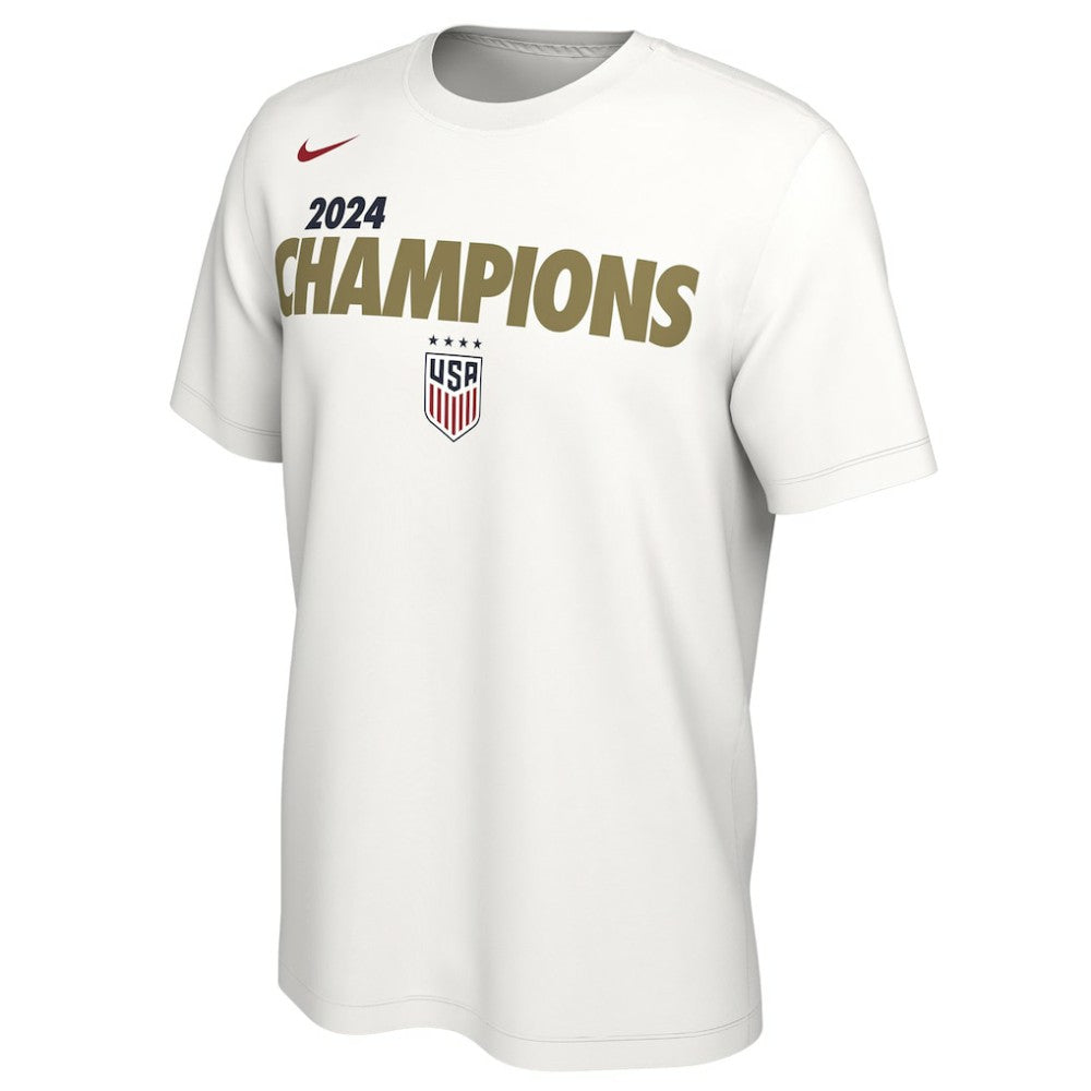 USWNT 2024 Summer Olympics Gold Medal T-Shirt White