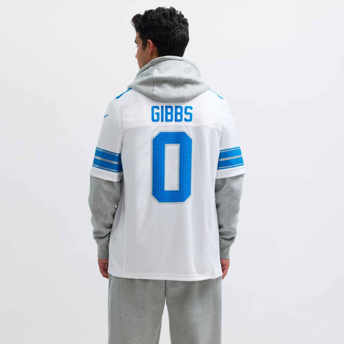 Jahmyr Gibbs Detroit Lions Vapor F.U.S.E. Limited Jersey White