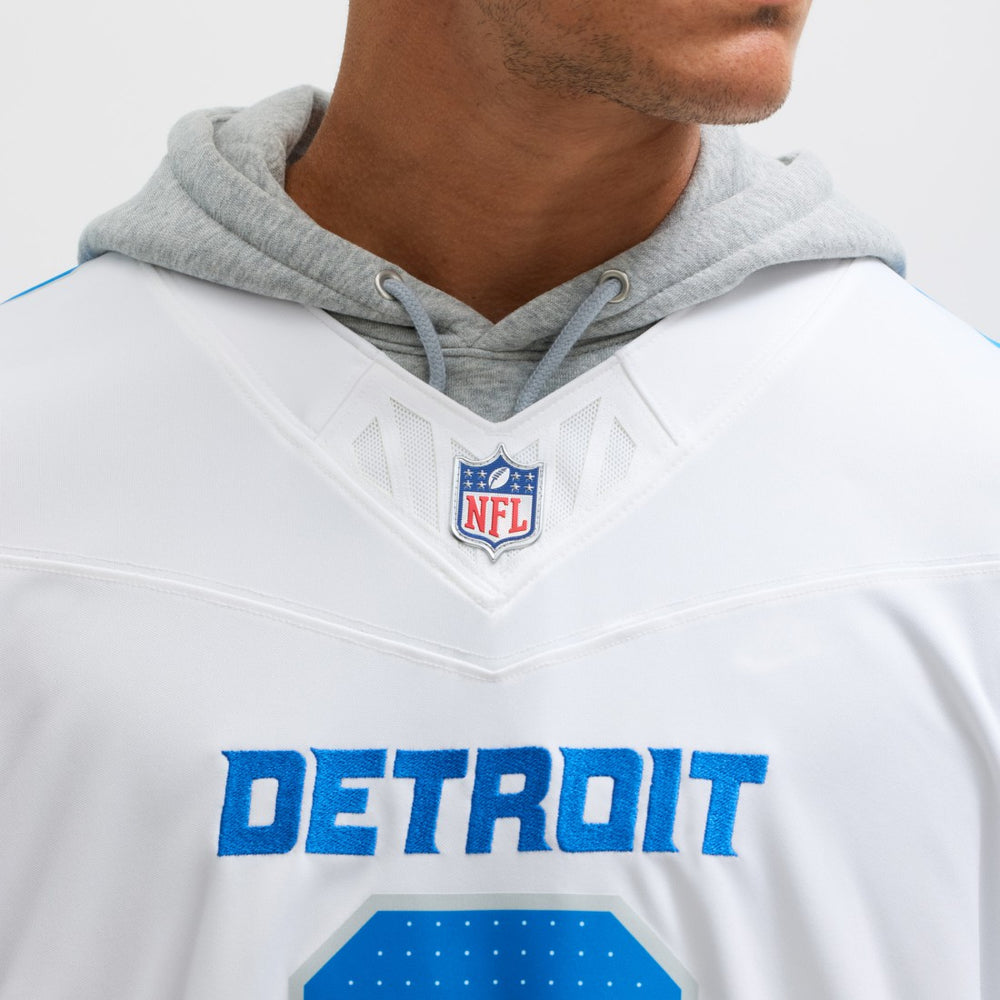 Jahmyr Gibbs Detroit Lions Vapor F.U.S.E. Limited Jersey White