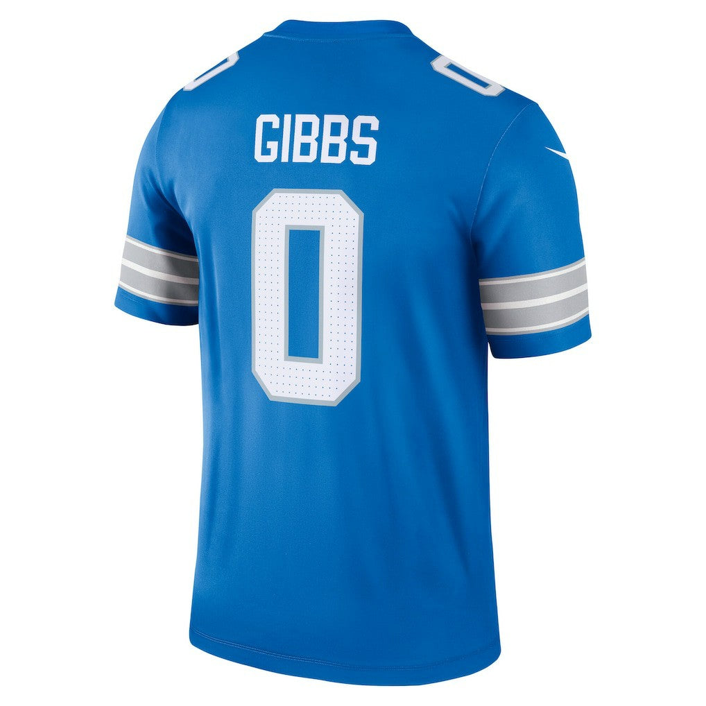 Jahmyr Gibbs Detroit Lions Legend Player Performance Top Blue