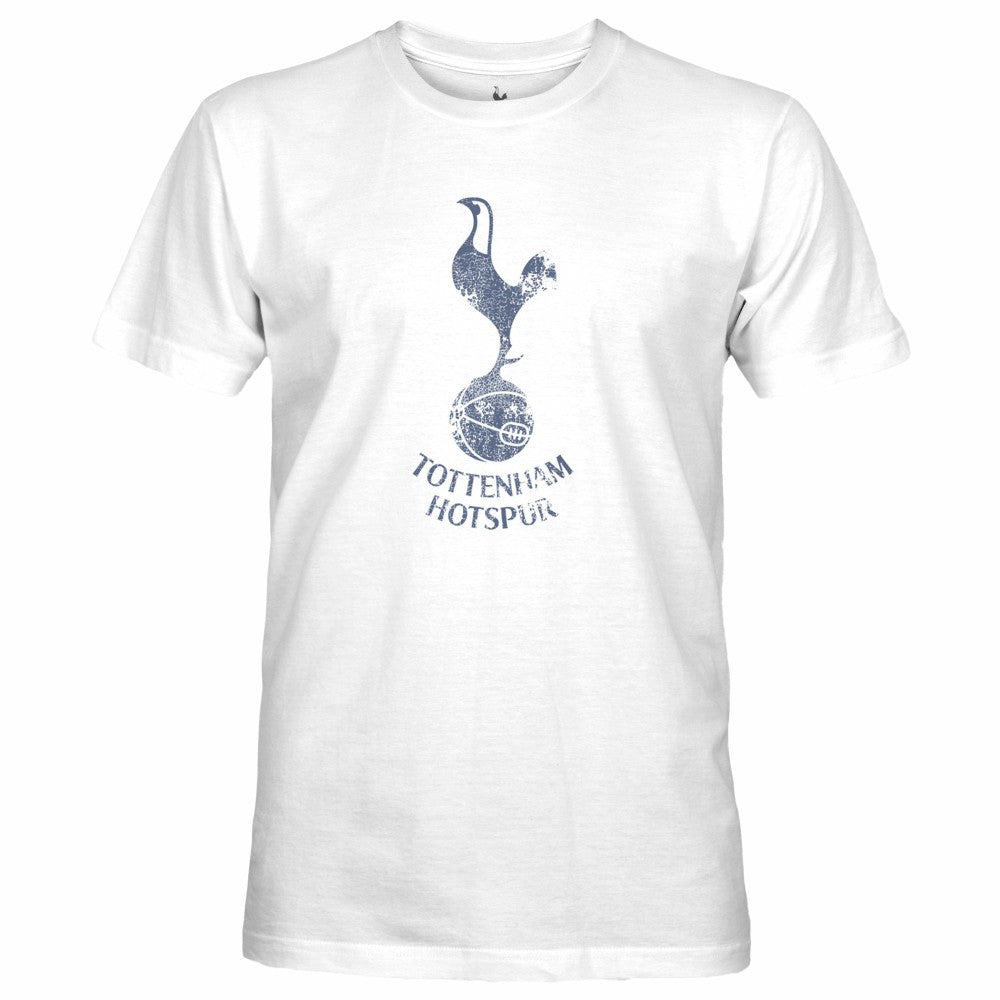 Tottenham Hotspur 1863FC Mono Badge T-Shirt White