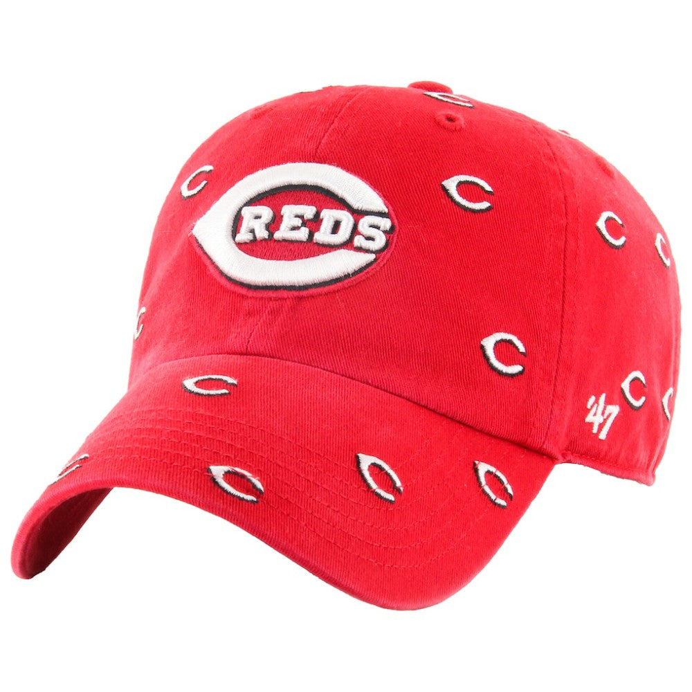 Cincinnati Reds '47 Women's Confetti Clean Up Adjustable Hat - Red Hats
