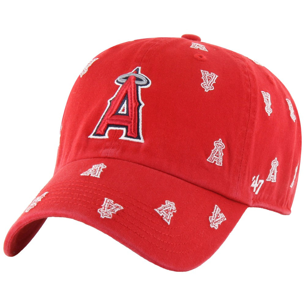 Los Angeles Angels '47 Women's Confetti Clean Up Adjustable Hat - Red Hats