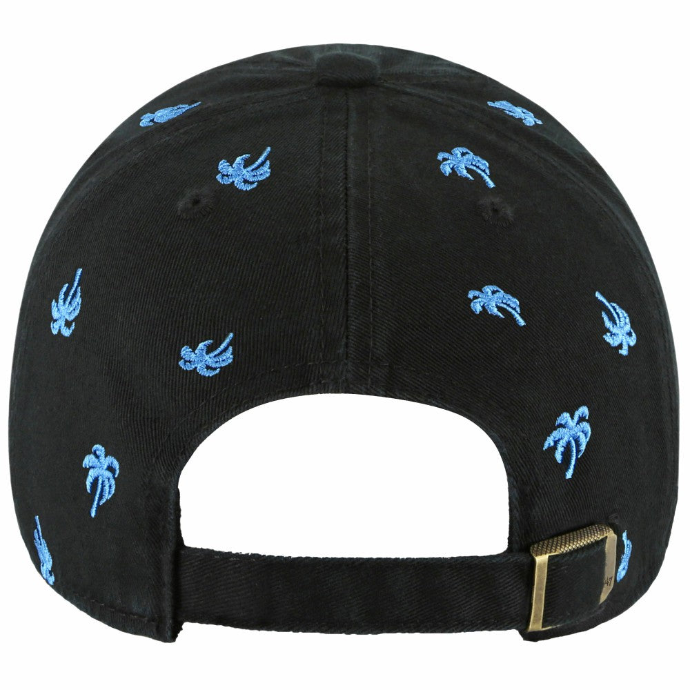 Miami Marlins '47 Women's Confetti Clean Up Adjustable Hat - Black Hats