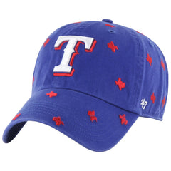 Texas Rangers '47 Women's Confetti Clean Up Adjustable Hat - Royal Hats