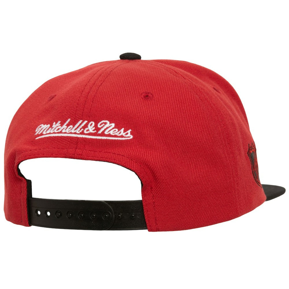 NHL Detroit Red Wings Mitchell & Ness Soul Triple Up Snapback Hat - Red