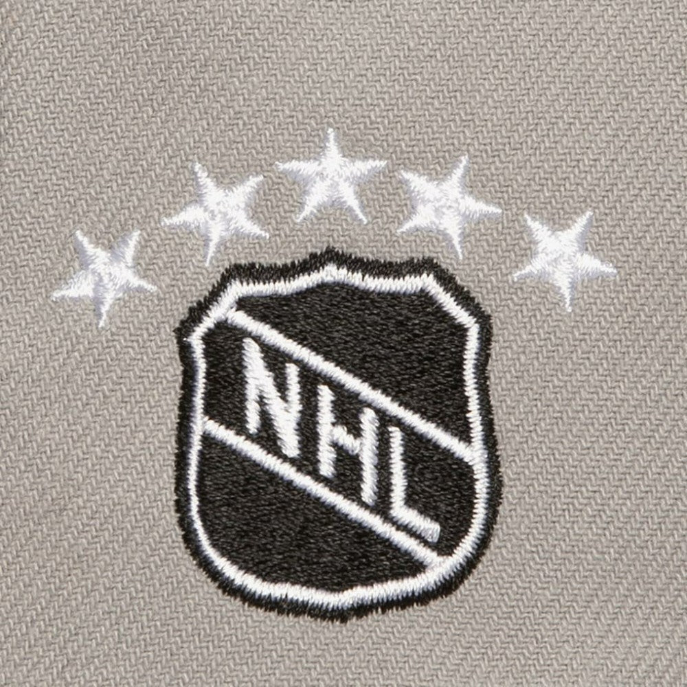 NHL Los Angeles Kings Mitchell & Ness Soul Triple Up Snapback Hat - Gray