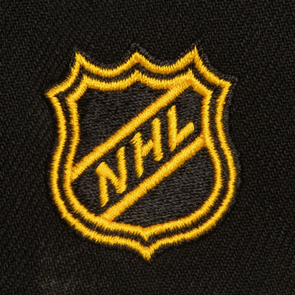 NHL Boston Bruins Mitchell & Ness Soul Triple Up Snapback Hat - Black