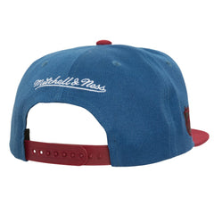 NHL Colorado Avalanche Mitchell & Ness Soul Triple Up Snapback Hat - Light Blue
