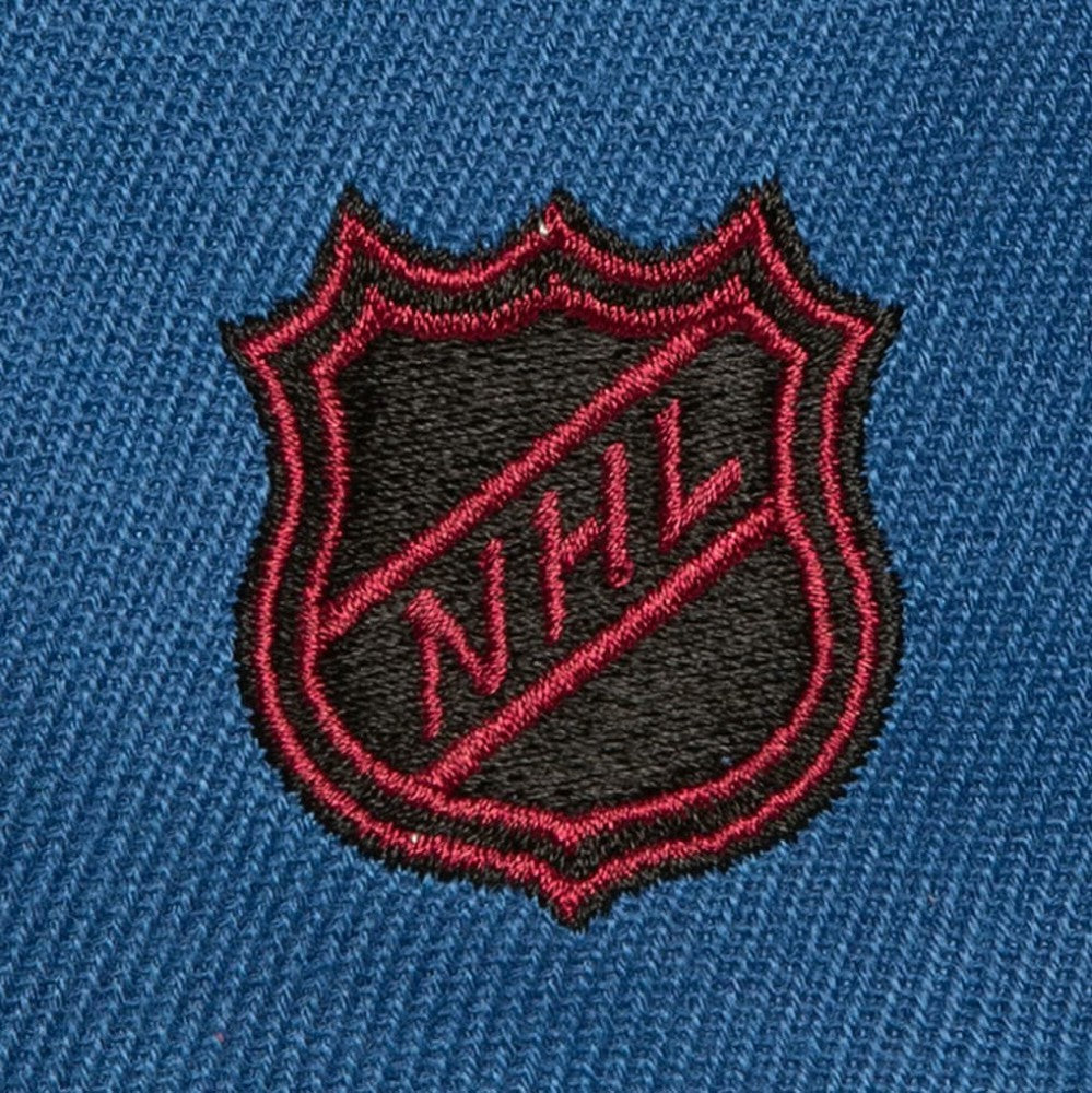 NHL Colorado Avalanche Mitchell & Ness Soul Triple Up Snapback Hat - Light Blue