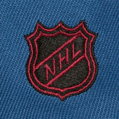 NHL Colorado Avalanche Mitchell & Ness Soul Triple Up Snapback Hat - Light Blue