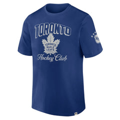 NHL Toronto Maple Leafs Fanatics Decades Collection Made To Last T-Shirt - Blue