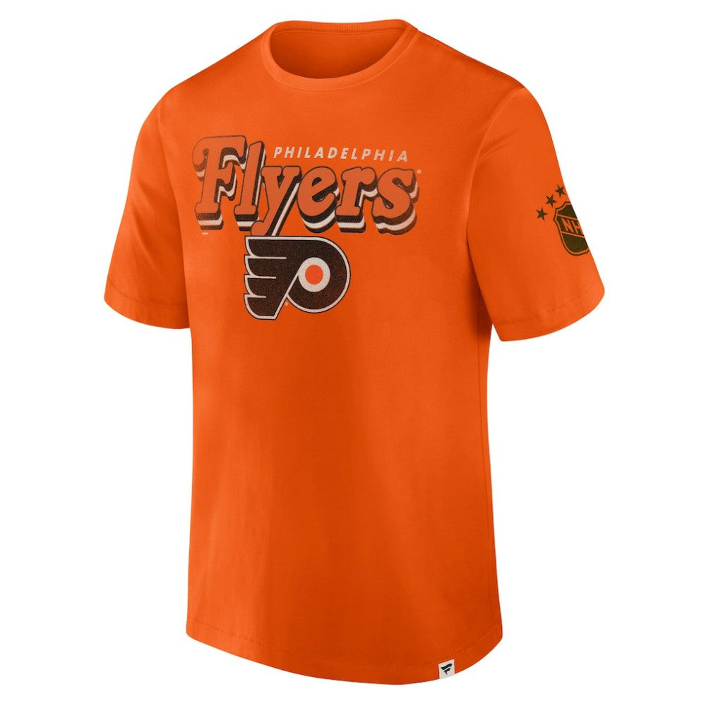NHL Philadelphia Flyers Fanatics Decades Collection Made To Last T-Shirt - Orange