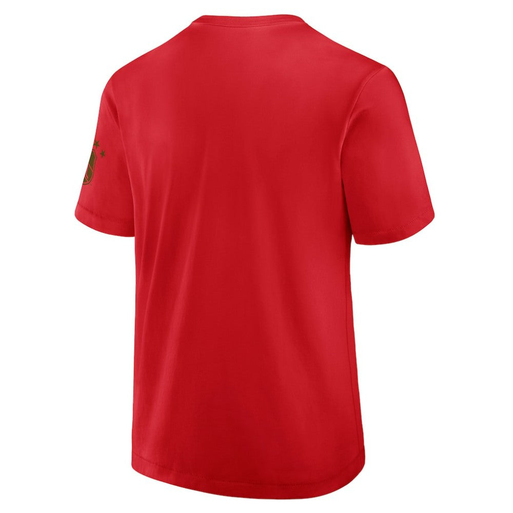 NHL Chicago Blackhawks Fanatics Decades Collection Made To Last T-Shirt - Red