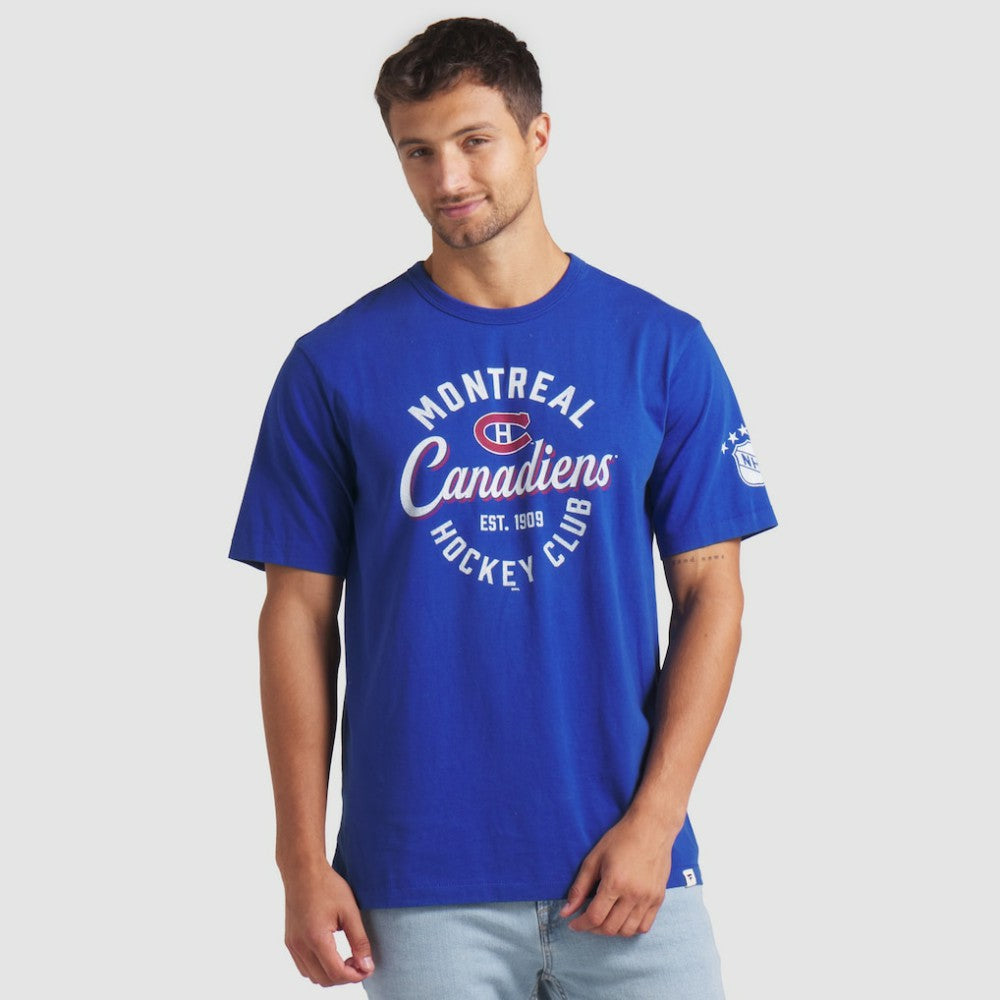 NHL Montreal Canadiens Fanatics Decades Collection Made To Last T-Shirt - Royal