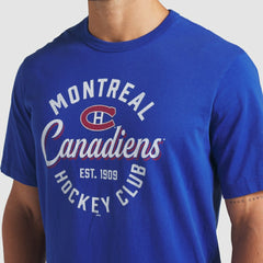 NHL Montreal Canadiens Fanatics Decades Collection Made To Last T-Shirt - Royal