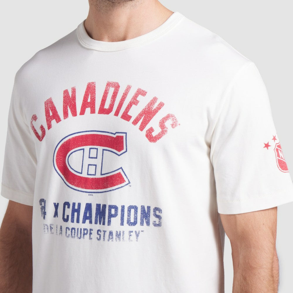 NHL Montreal Canadiens Fanatics Decades Collection Timeless T-Shirt - White