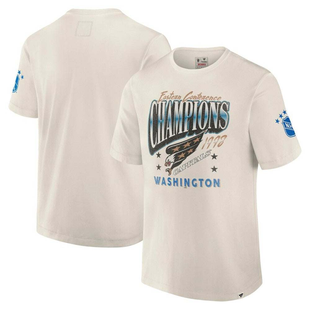 NHL Washington Capitals Fanatics Decades Collection Timeless T-Shirt - White