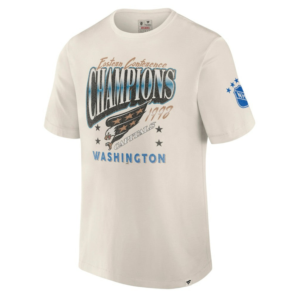 NHL Washington Capitals Fanatics Decades Collection Timeless T-Shirt - White