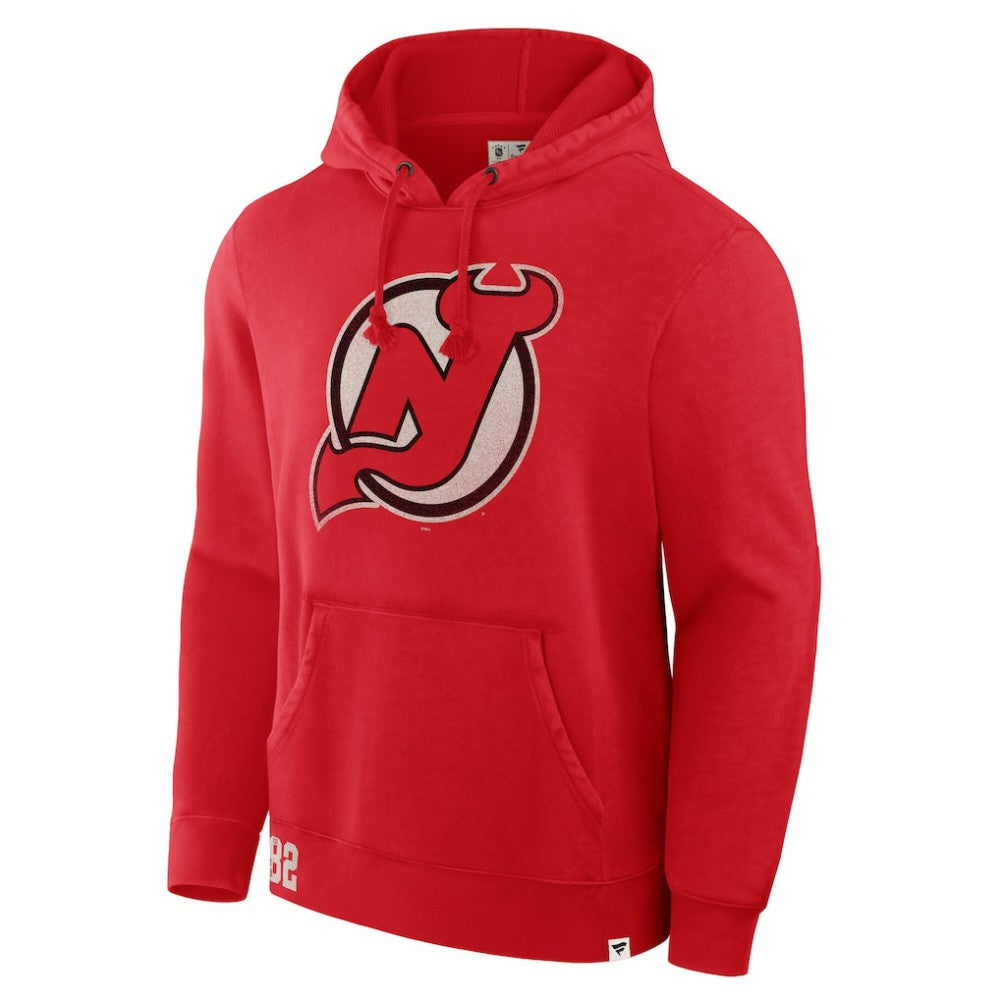 NHL New Jersey Devils Fanatics Decades Collection Tradition Hoodie - Red