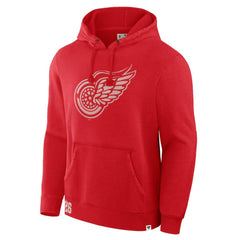 NHL Detroit Red Wings Fanatics Decades Collection Tradition Hoodie - Red