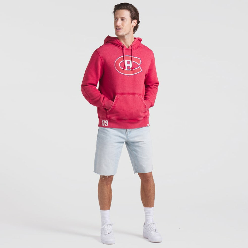 NHL Montreal Canadiens Fanatics Decades Collection Tradition Hoodie - Red