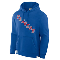 NHL New York Rangers Fanatics Decades Collection Tradition Hoodie - Blue