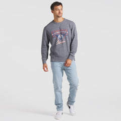 NHL Edmonton Oilers Fanatics Decades Collection Legendary Fleece Pullover Sweatshirt - Heather Gray