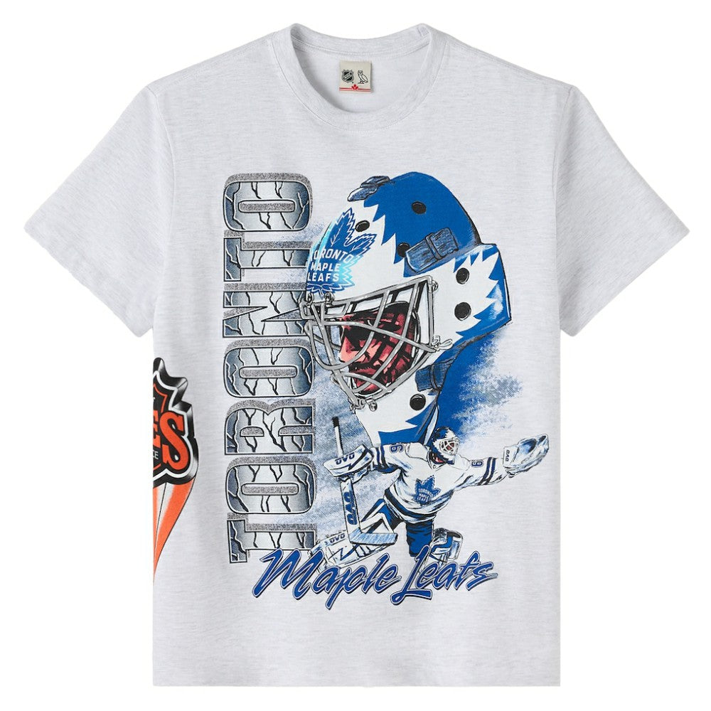 NHL Toronto Maple Leafs OVO x NHL Retro T-Shirt - Heather Gray
