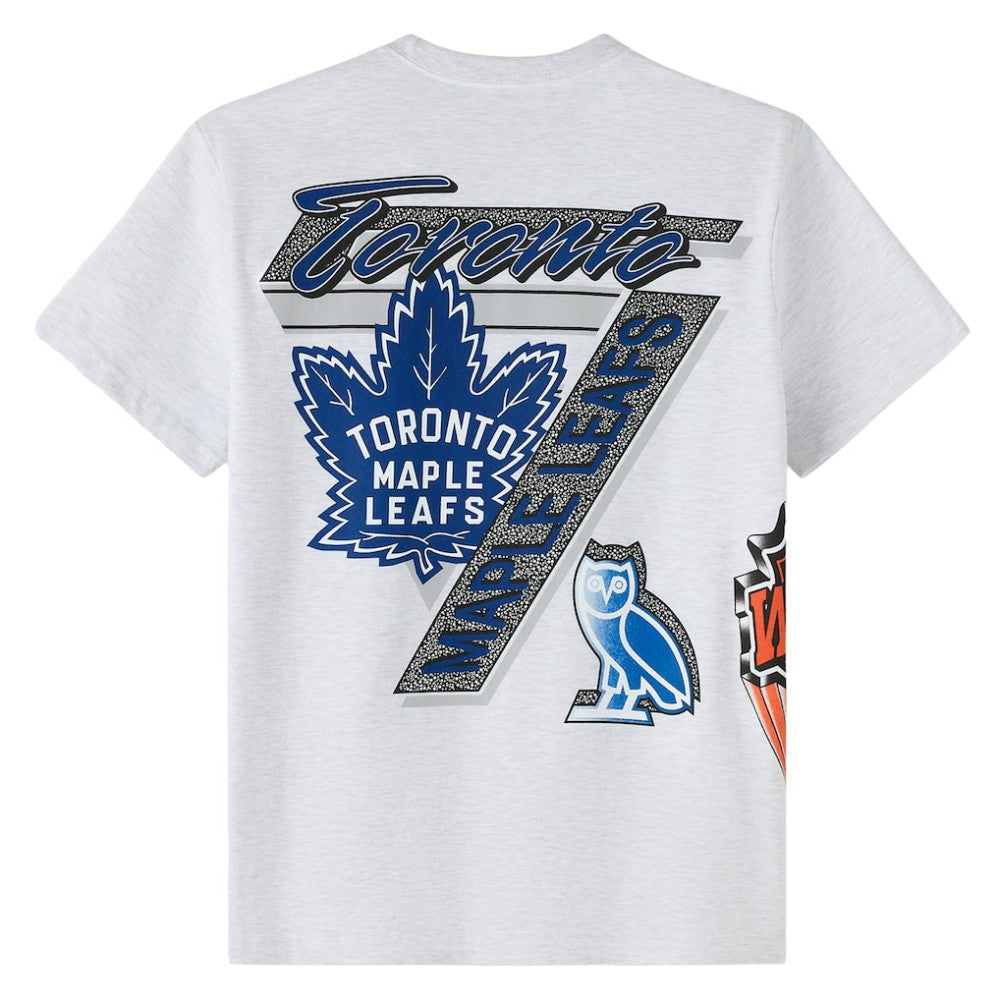 NHL Toronto Maple Leafs OVO x NHL Retro T-Shirt - Heather Gray