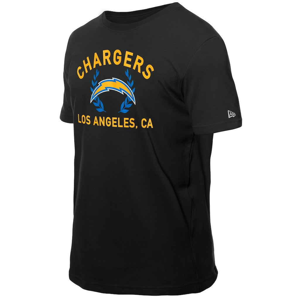 Los Angeles Chargers New Era 2025 NFL Draft T-Shirt Black