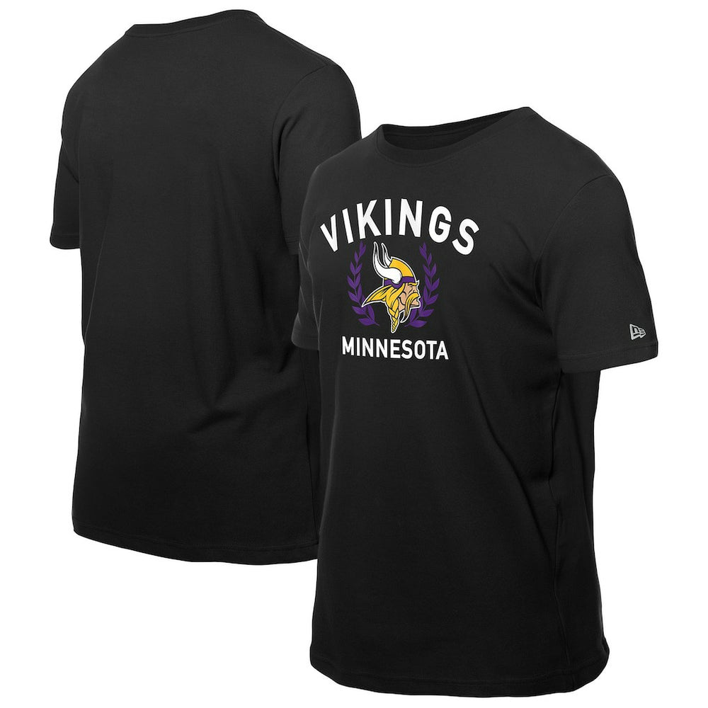 Minnesota Vikings New Era 2025 NFL Draft T-Shirt Black