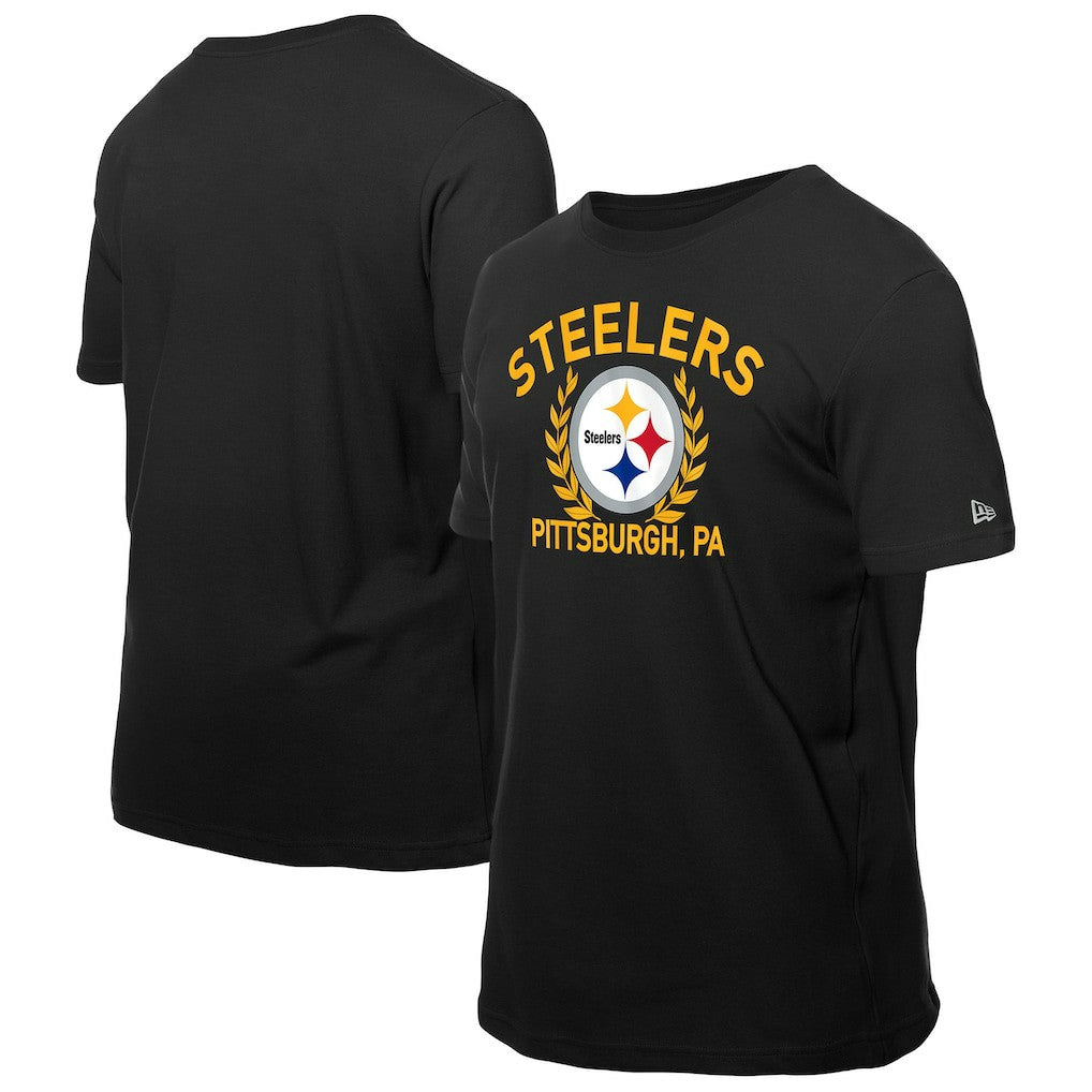 Pittsburgh Steelers New Era 2025 NFL Draft T-Shirt Black