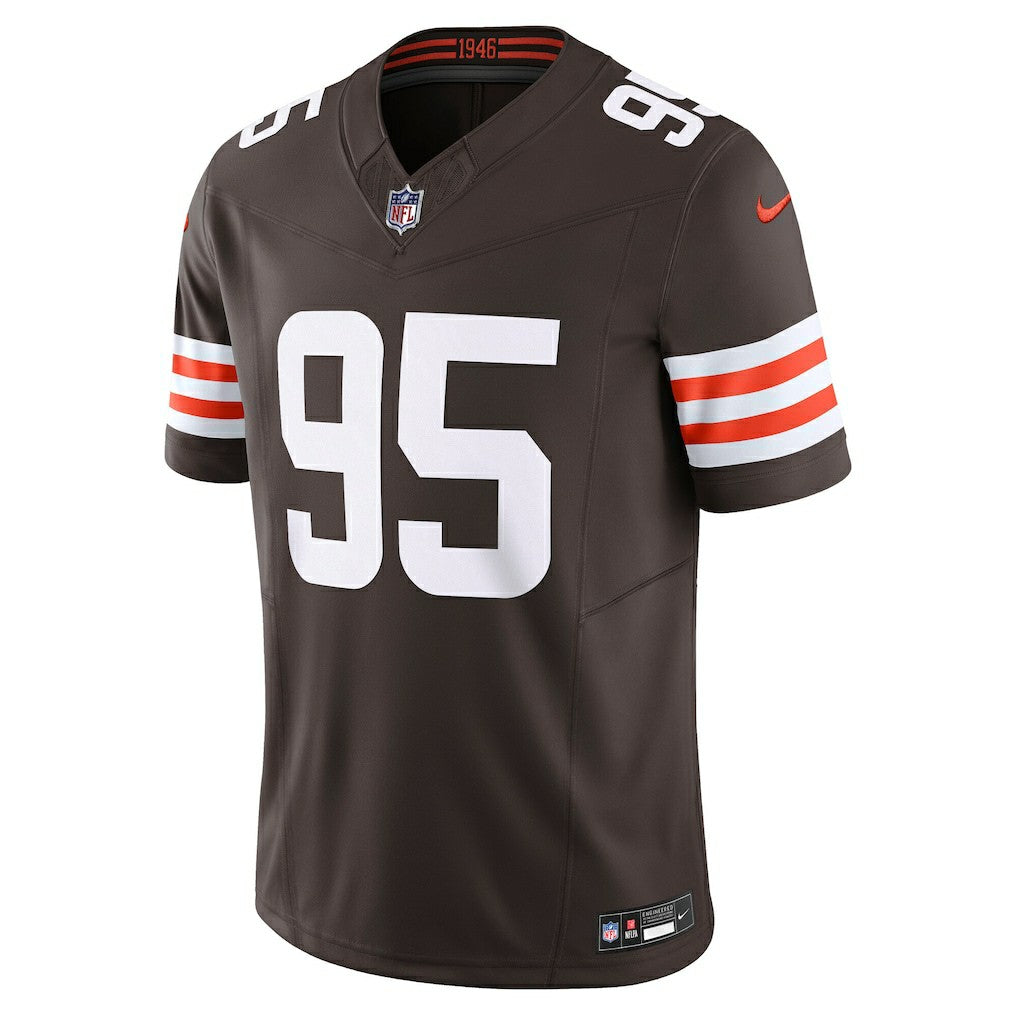 Myles Garrett Cleveland Browns Team Vapor F.U.S.E. Limited Jersey Brown