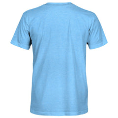 Manchester City 1863FC Mono Badge Lock-Up Retro Tri-Blend T-Shirt Sky Blue