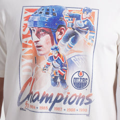 NHL Edmonton Oilers Fanatics Decades Collection Timeless T-Shirt - White